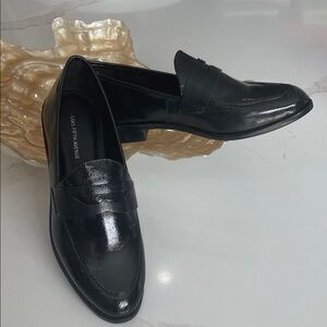 Patent leather loafers